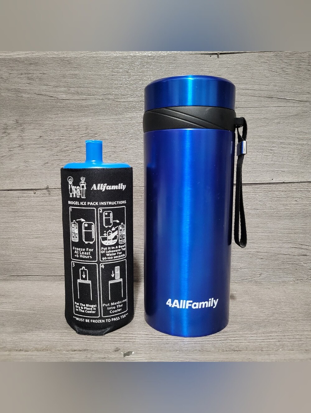 4AllFamily Explorer 72 Hours blue Cooler